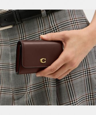 【最終値下げ】coach エッセンシャルフラップカードケース エッセンシャル フラップ カード ケース（ミニ財布） | COACH/コーチ